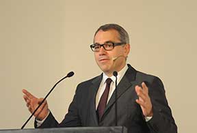 Networking event at conference